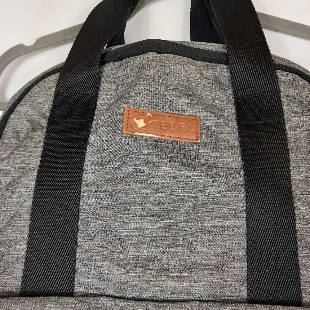 TEBEL Large Capacity Baby Diaper Bag Backpack Multi-Functional Gray